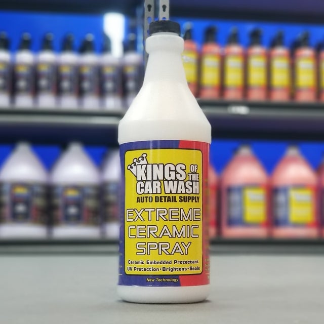 Detail King Miracle Mist Car Cleaning Spray Wax for Waterless Car Wash - Car Window Cleaner - Safe on All Surfaces - 16 oz