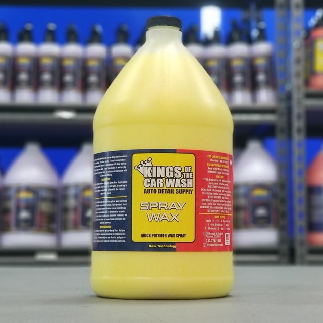 Detail King Miracle Mist Car Cleaning Spray Wax for Waterless Car Wash - Car Window Cleaner - Safe on All Surfaces - 16 oz